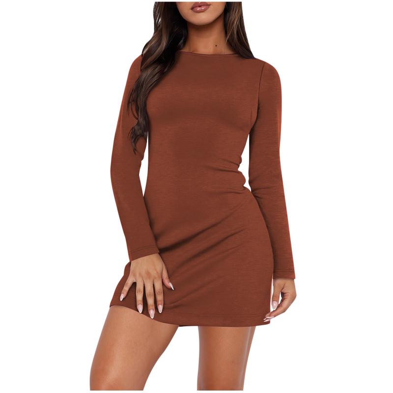 Bella 3/4 Sleeve Mini Dress  |  Womens Dresses Clothing Dresses