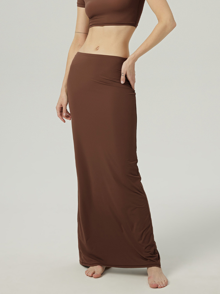 Staple Rib Maxi Skirt  |  Womens Skirts, Shorts Clothing cold brew